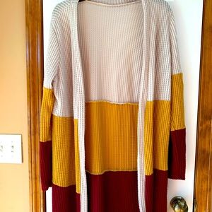 Cute Fall Cardigan, Size Small, Worn Once